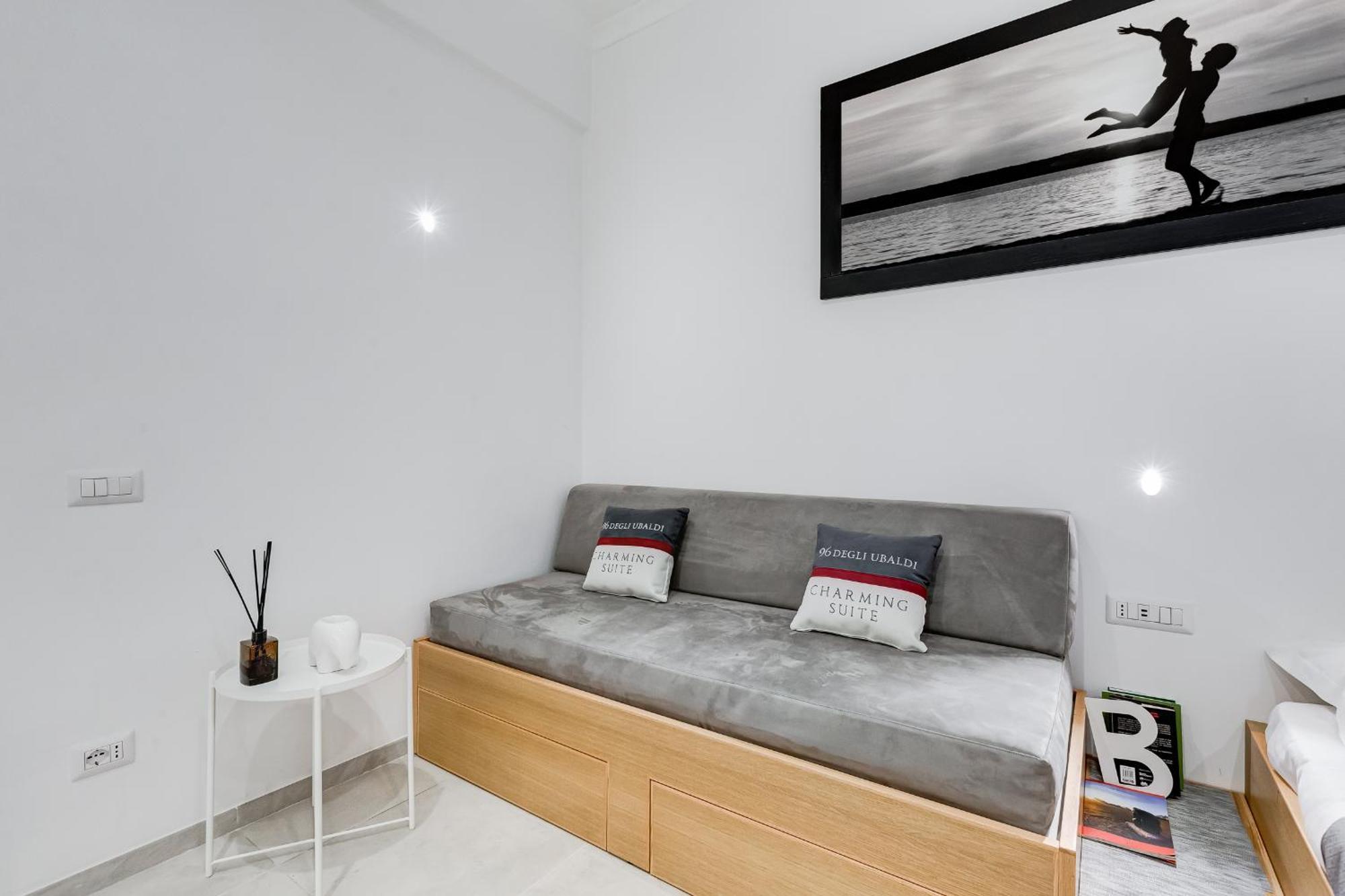 96 Degli Ubaldi Charming Suite Řím Exteriér fotografie