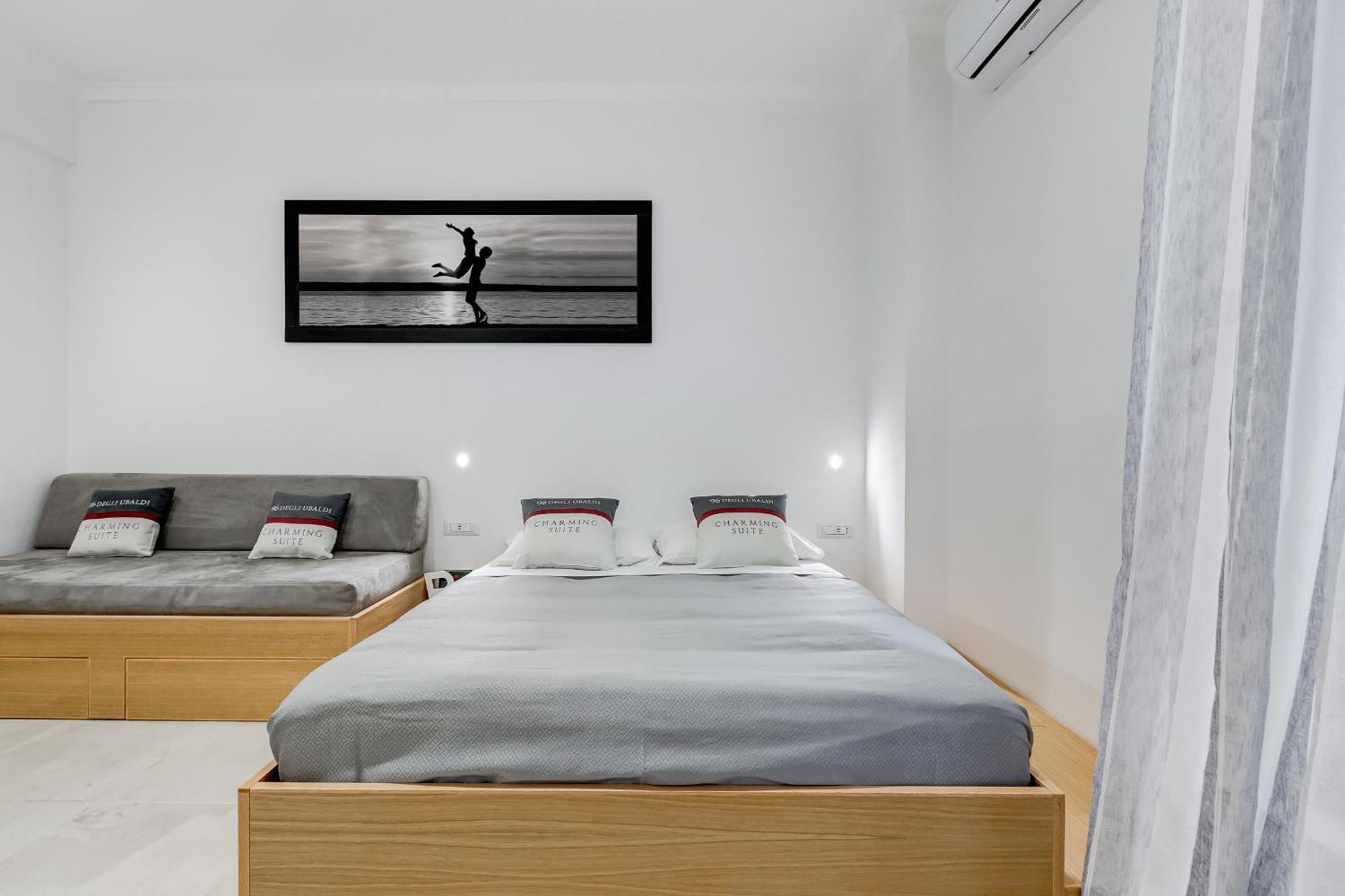 96 Degli Ubaldi Charming Suite Řím Exteriér fotografie