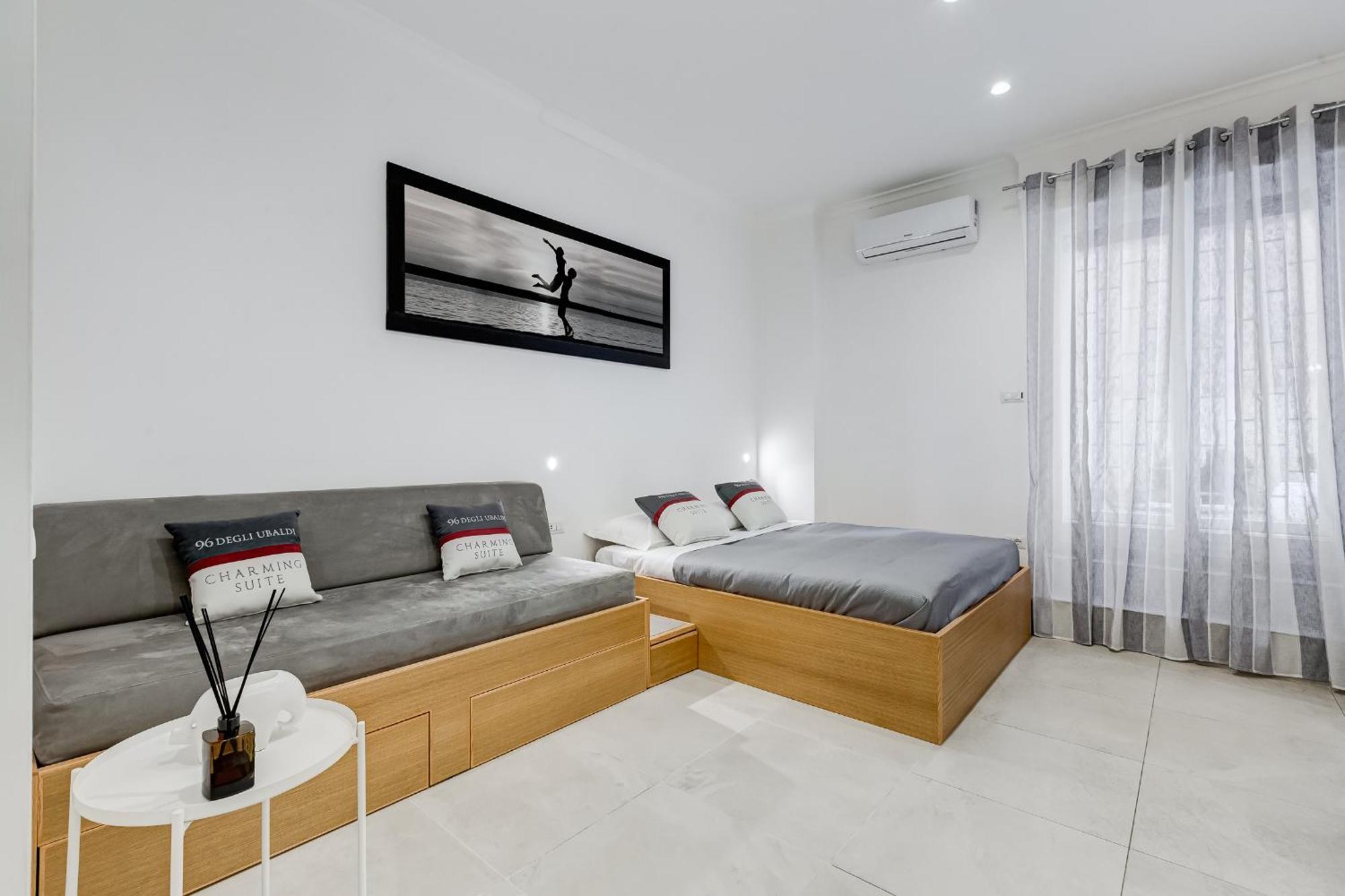 96 Degli Ubaldi Charming Suite Řím Exteriér fotografie